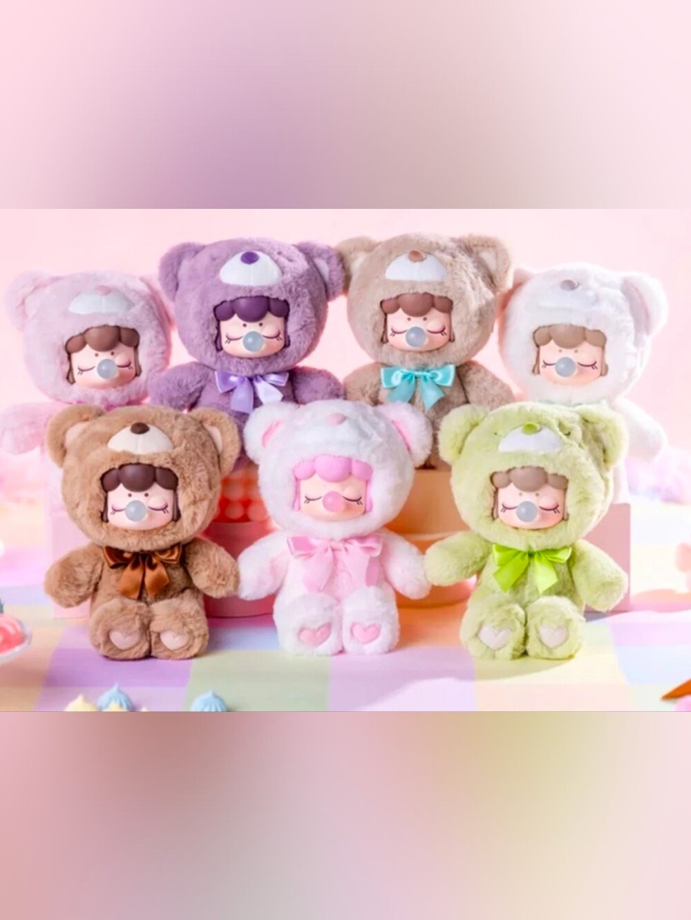 Rolife NANCI Plush Box Colorful Cutie Bear Series. TARO.